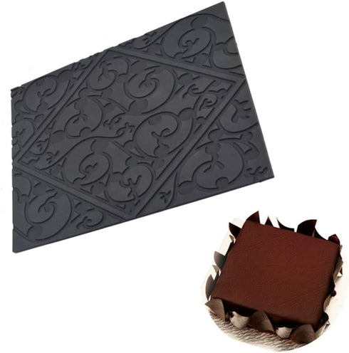 Mousse Cake Molds Silicone Baking Mats Fondant Moulds Dessert Bakeware Pastry Cake Decorating Tools by Generic