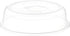Nordic Ware BPA-free Melamine Free Plastic Splatter Microwave Cover, 10-Inch, Set of 2, Clear