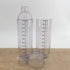 FEOOWV Plastic Cocktail Shaker, Transparent Drink Mixer Hand Shaker Cup with Scales, 33 oz / 1000cc