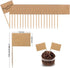 Cheese Knives Set with Wooden Handle, Mini Steel Cheese Knife Set for Charcuterie and Serving
