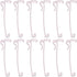 Amazing Drapery Hardware 3.25 Inch Clear Valance Clips, 12-Pack for Top Blind Brands & Window Shades
