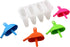 4 Pack Ice Lolly Popsicle Molds with Straw BPA Free Freezer Pop Mold Maker for Juice Yogurt Fruit Kids