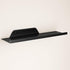 Floating Shelf for Wall, Wall Shelf, Off Center Metal Shelf for Decor,
