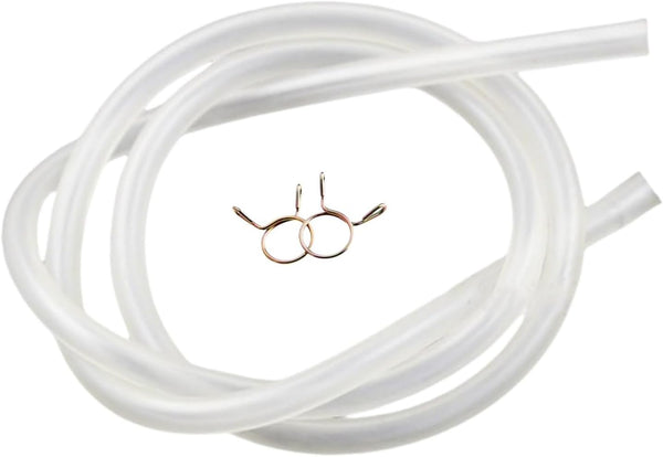 WH41X365 Water Pressure Switch Hose with Clamp Replacement for GE Hotpoint Kenmore, Fits WH41X0365, AP2046584