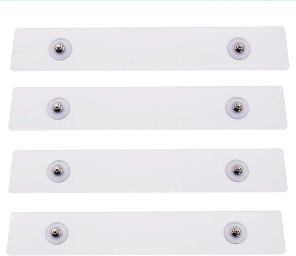 evron Self-Adhesive Stickers Corner Mounting Shelf,Set of 4 (Clear Tapes, Shelf not Included)