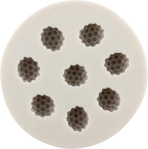 Blueberry Raspberry Strawberry Fondant Molds, Silicone Mold for Cake Decorating, Set of 5