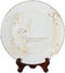 Roman 50th Wedding Anniversary Plate – 2-Piece Set with Decorative Plate and Stand for Golden Celebration Gift