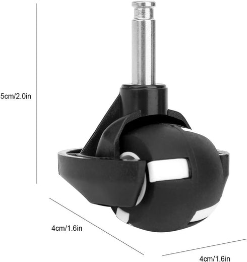 Atyhao Sweeping Robot Wheel,2Pcs Sweeping Robot ABS Universal Wheels Replacement Accessory Fit for N79/N79S by Atyhao