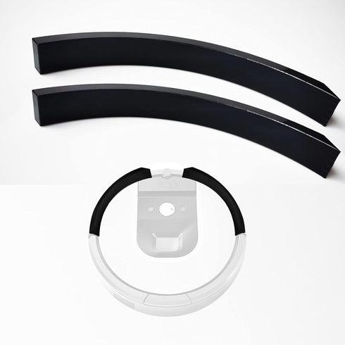 PIAOLGYI 2PCS Bumper Extender for Robot Roomba Vacuum - Prevents Vacuum Cleaner from Getting Stuck (Tall 1 Inch)