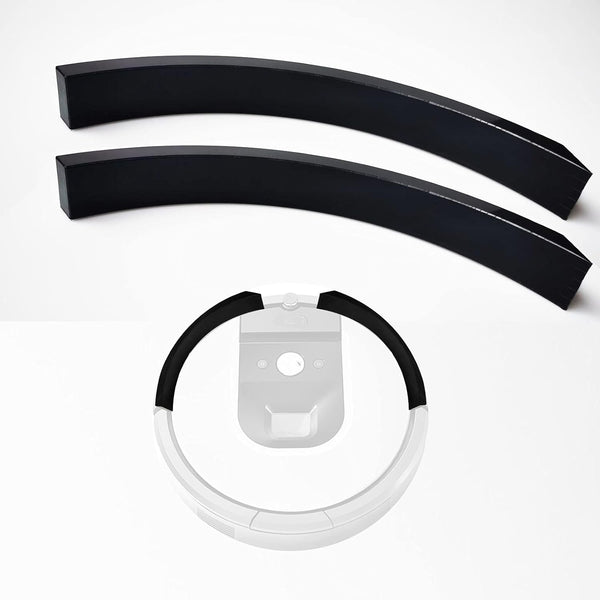 PIAOLGYI 2PCS Bumper Extender for Robot Roomba Vacuum - Prevents Vacuum Cleaner from Getting Stuck (Tall 1 Inch)