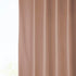 HPD Half Price Drapes Heritage Plush Velvet Curtains, 108 Inches Long Room Darkening, 50W x 108L, Peach Blossom