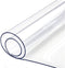 Clear Plastic Table Protector Bench Entryway Coffee Side Bedside Tablecloth Cover Mat