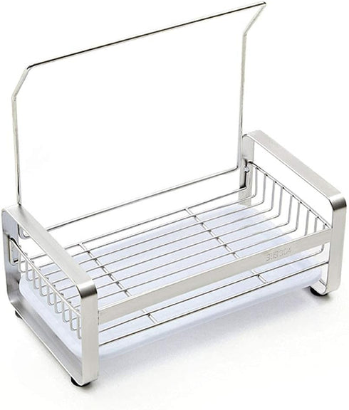 kaileyouxiangongsi SUS304 Holder,9.45 x5.15 x8.1 inches,Large Sponge Holder - Kitchen Sink Organizer - Sink Caddy