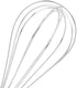 USB Charging Electric Egg Beater, Handheld Milk Frother, Portable Cordless Drink Mixer (White)
