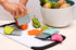 Crinkle-Cutter for Veggies-Salad, 2Pcs Stainless-Steel-Blade Wavy Chopper Knife