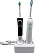 BrushHub 2 Slot Family Electric Toothbrush Charger Holder and Bathroom Organizer, for Select