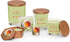 Large Tea Leaf & Honey Scented Candle - Handcrafted Beeswax Blend