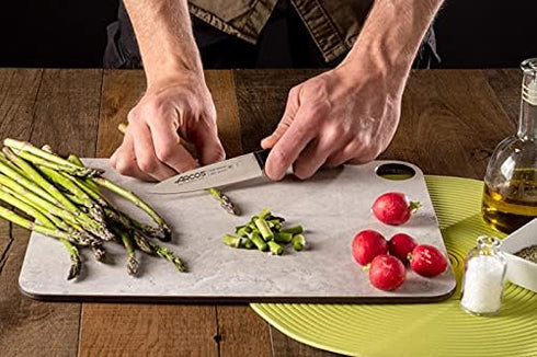 Arcos Chef Knife, 5 Inch Stainless Steel, Ergonomic Handle, Series Universal, Color Black