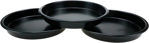 3pcs 7inch Non-Stick Bakeware Pizza Pan, Aluminum Baking Pan for Healthy & Durable Cooking