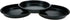 3pcs 7inch Non-Stick Bakeware Pizza Pan, Aluminum Baking Pan for Healthy & Durable Cooking