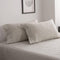 Simple&Opulence 100% French Linen Pillowcase, Queen Size Set of 2, Washed Solid Color Embroidered, Soft Durable
