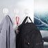 LUXEAR Reusable Suction Cup Hooks, Heavy Duty Hook for Bathroom, Kitchen, 4 Pack