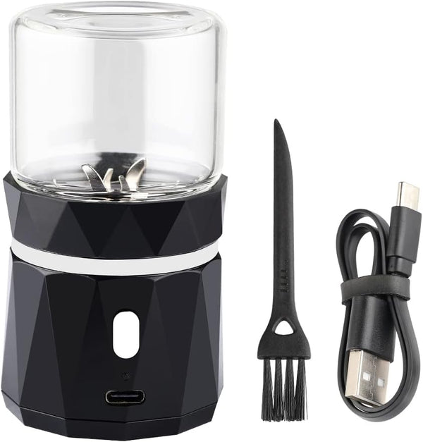 Mini Small Electric Grinder, USB Rechargeable Spice Grinder, Automatic Onion Grinder
