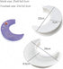 3D Moon Shape Silicone Cake Mold, Crescent Moonlight Sonata Mousse Cake Pan for Baking