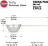 HAWKINS 1.5 Cup Tadka Pan, 360 ml Triply Stainless Steel Induction Pan, Silver (STP15)