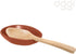 OGGI Spooner Ceramic Spoon Rest for Stove Top, Brick Red Kitchen Decor