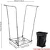 Hummingbird Trash Bag Holder, Metal Garbage Bag Holder, Portable Pattern Base Leaf Bag Holder, Multi-use Trash Bag