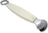 8 " Long Coconut Grater, Vintage White Plastic Handle, Traditional Thai Style Kitchen Tool, Stainless Steel Shredder