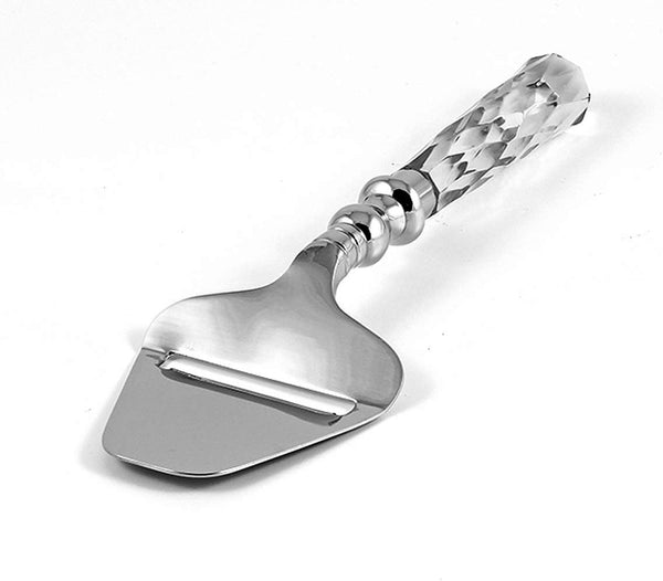 Barski Cheese Shaver - Stainless Steel Knife-Slicer-Cutter with Crystal Handle, Gorgeous Gift Box, 10" Long