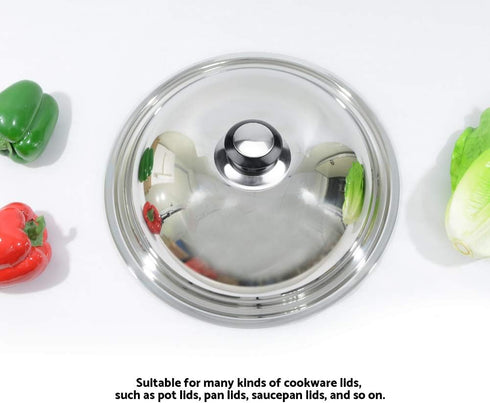 Pot Lid Top Replacement Knob, Pack of 5 Heat-Resistant Knob Lifting Handle for 6mm Mounting Hole