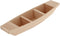 Kisangel 1pc Unfinished Miniature Wooden Boat - Wooden Row Boat with Oars, Outdoor Toys, Child Shelf Model