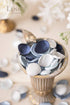 Ling's Moment Rose Petals, Silk Flower Petals for Wedding, Aisle, Centerpiece Décor, Dusty Blue Navy, 200pcs