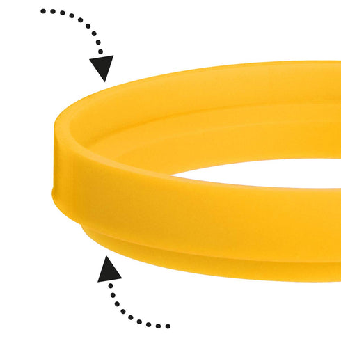 Set 2 (0537083) Trudeau, Standard, Yellow Maison of Egg Rings