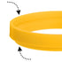Set 2 (0537083) Trudeau, Standard, Yellow Maison of Egg Rings