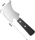 Hanaive 2 Pcs One Handed Gadgets Rocker Knife for Disabled, Disabled Products for Adults, Curved Steak Knife, Easy Hold Utensil for Chopping Limited Strength Hand Arthritis, Elderly or Pet Owner by Hanaive