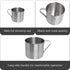 IMUSA USA R200-10WM Aluminum Mug for Stovetop or Camping, 0.7 Quart, Silver