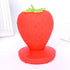 Cute Silicone Strawberry Night Light, LED Color Changing Lamp, 3 Modes Touch, Bedside for Birthday, Christmas