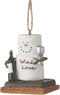 Christmas Decoration S'mores Ornament for Wine Lovers - Christmas/Everyday