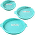 Newk Silicone Round Cake Mold - 3 Packs for Layer Cakes, Rainbow Cakes, Resin Coasters (4”, 6”, 8”)