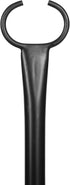 BIRDROCK HOME 9ft Pack 2 String Light Poles - Weather Resistant Metal Posts for Hanging String Lights Fence Posts