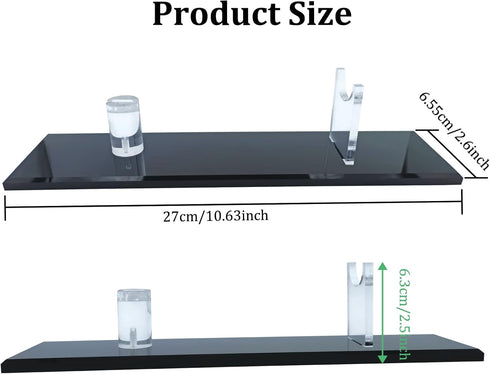 Acrylic Knife Display Stand, Fixed Blade Knife Collection Holder for Rustic Cabin Home Decor, Transparent