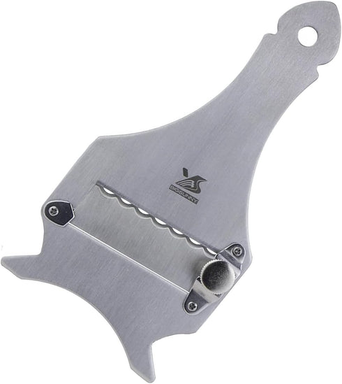 MSY BIGSUNNY Truffle Slicer - 6.5" Stainless Steel Chocolate Shaver with Adjustable Blade Cutter