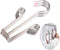 5 Pack Stainless Steel Shoes Hanger Drying Rack for Dehumidifying Hanging Leather Shoes, Closet Organizer