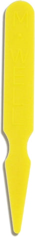 New Star Foodservice 24227 Plastic Medium Well Steak Markers, Yellow (Pack of 1000)