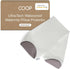 Coop Home Goods Ultra-Tech Waterproof Maternity Pillow Protector Zippered Cover for U-Shaped