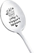 My Yogurt Spoon Gift for Yogurt Lover - Funny Engraved Spoon for Birthday & Christmas Gifts